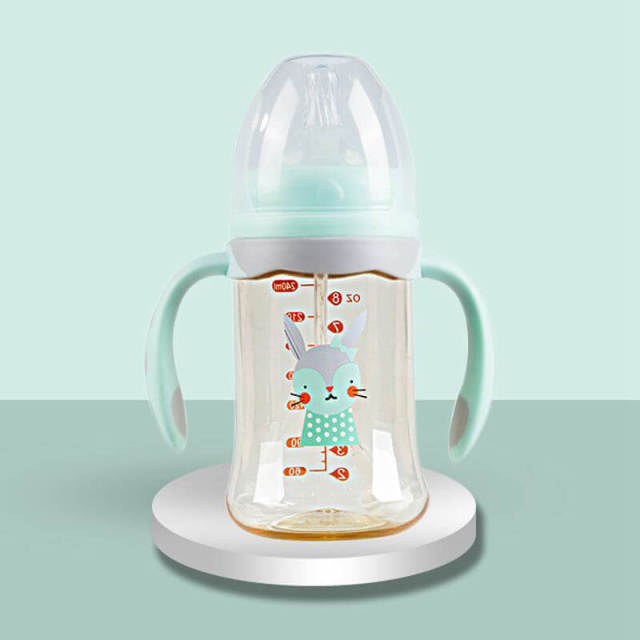 PPSU Baby Feeding Bottle 240ml Wide-neck Baby Bottle