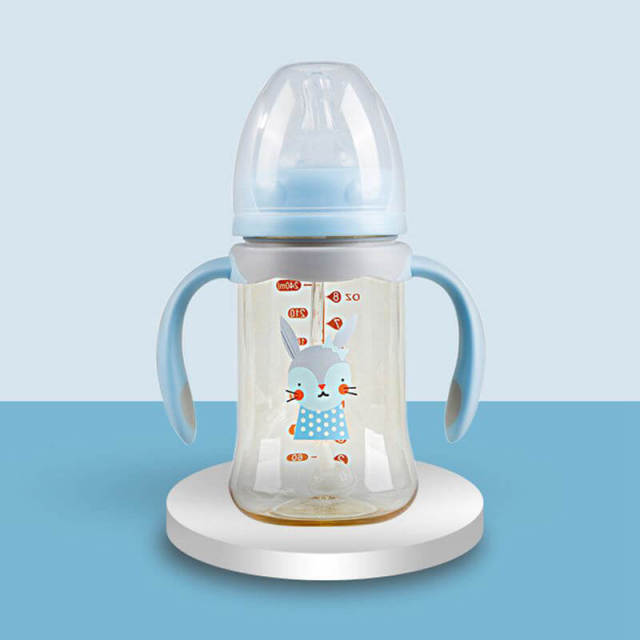 PPSU Baby Feeding Bottle 240ml Wide-neck Baby Bottle