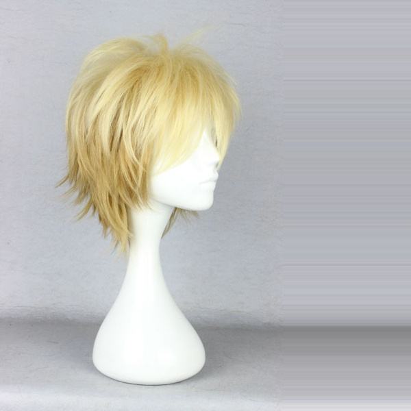 Noragami Yukine Cosplay Wigs High Quality Short Hair Wig Anime Costume Wig Yellow Wigs