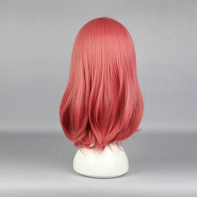 17.32 inch Ice Red Small Roll Lady Wigs Cosplay Animation Wig LoveLive! Maki Nishikino COS Wigs