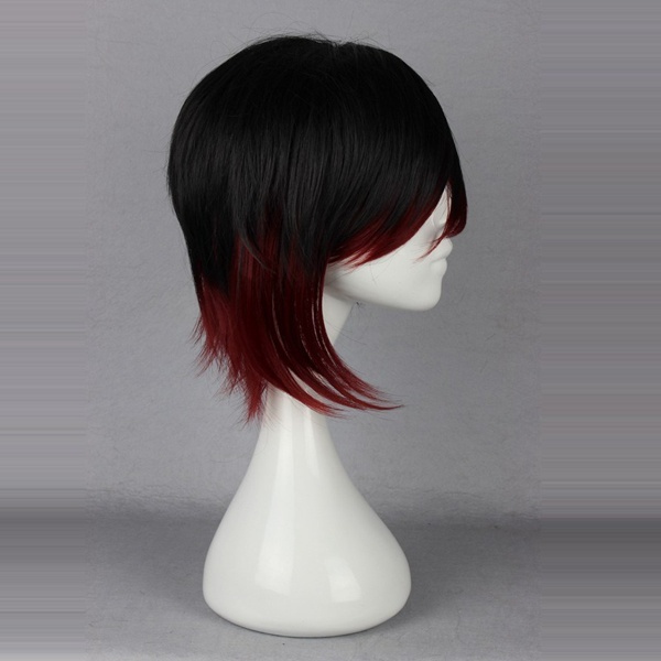 Cosplay Costume Wigs Short Party Hair 13.77 inch Rose Red Cosplay Wig