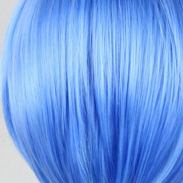 EVA Ayanami Rei Cosplay Wig,High Quality 13.7 Inch Blue Cosplay Wigs Animation Wig For Men Women