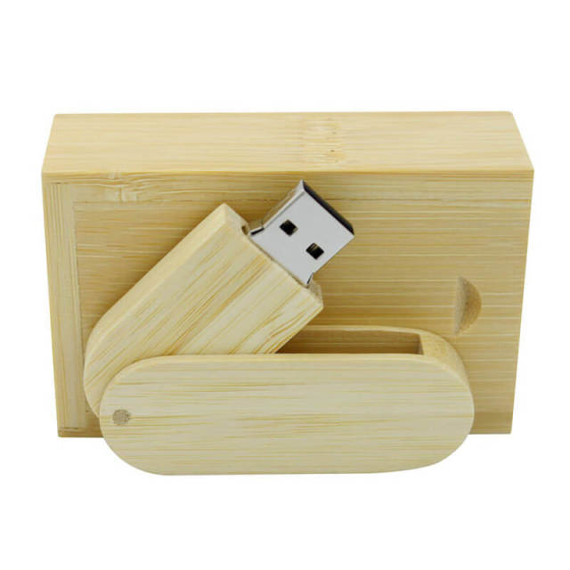 16 GB Bamboo USB Flash Drive DIY Engraving USB Flash Drive