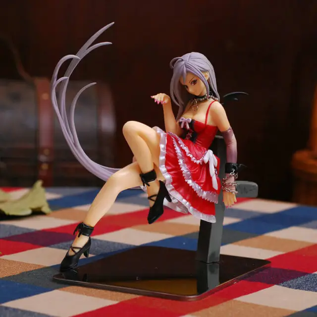 Rosario to Vampire Akashiya Moka Figures After Awakening Akashiya Moka Figure Boxed Anime Figure Figurine Decoration Model