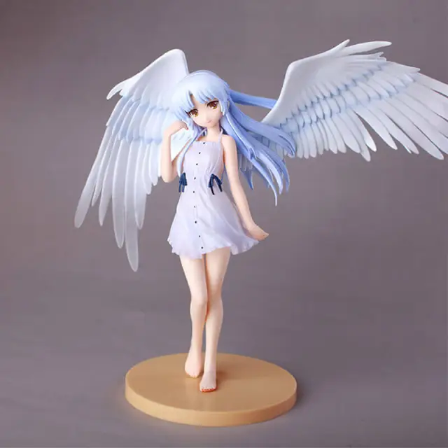 Japanese Angel Beats! 3D Tenshi Tachibana Kanade PVC Anime Figure 22cm