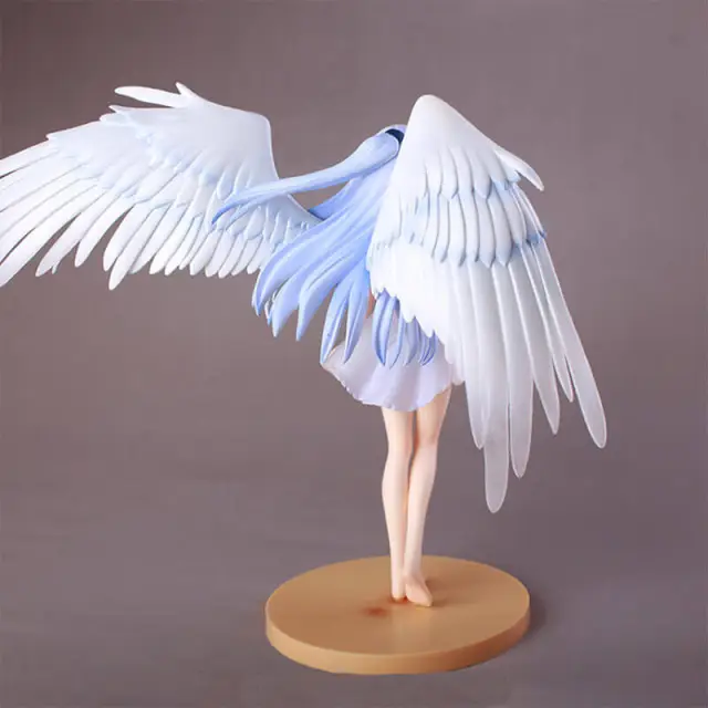 Japanese Angel Beats! 3D Tenshi Tachibana Kanade PVC Anime Figure 22cm