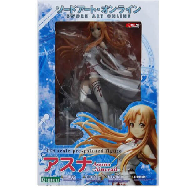 Japan Anime Sword Art Online Asuna Action Figure 21.5cm