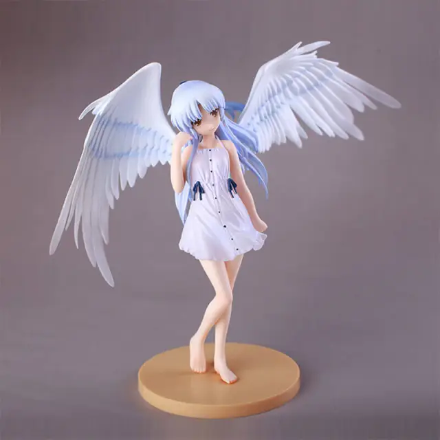 Japanese Angel Beats! 3D Tenshi Tachibana Kanade PVC Anime Figure 22cm