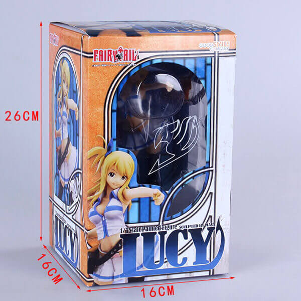 Fairy Tail Lucy Heartfilia Removable PVC Action Figure Boxed 21cm