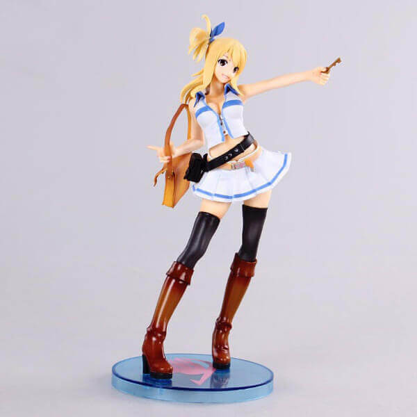 Fairy Tail Lucy Heartfilia Removable PVC Action Figure Boxed 21cm