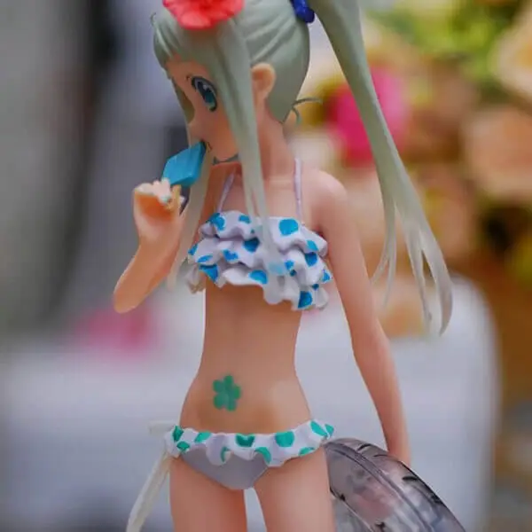 Anime Figure Honma Meiko Figures Swimsuit Honma Meiko 20cm PVC Model Ornaments