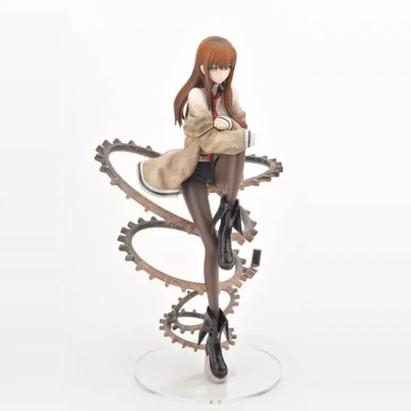 Steins Gate Makise Kurisu PVC Anime Action Figure 24cm Boxed