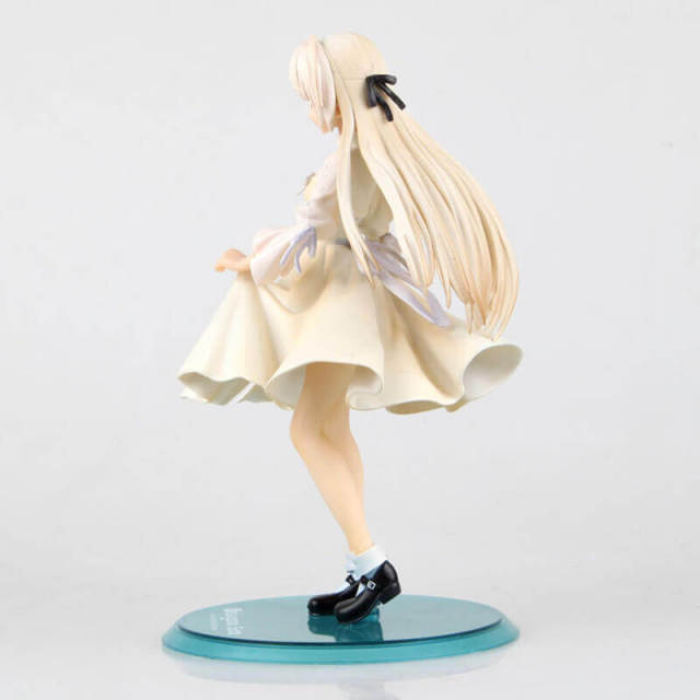 20cm Yosuga no Sora Kasugano Sora White Dress PVC Anime Figure