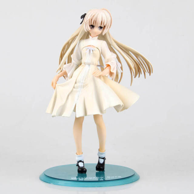 20cm Yosuga no Sora Kasugano Sora White Dress PVC Anime Figure