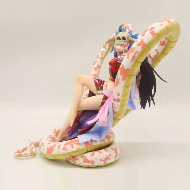 Boa Hancock Figure,One Piece Figure,Snake Empress Sexy Sitting Figure,Big Size