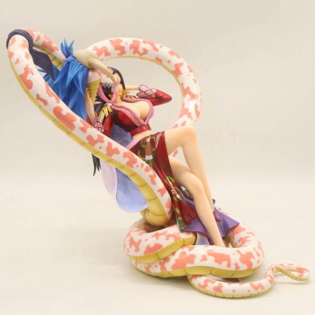 Boa Hancock Figure,One Piece Figure,Snake Empress Sexy Sitting Figure,Big Size