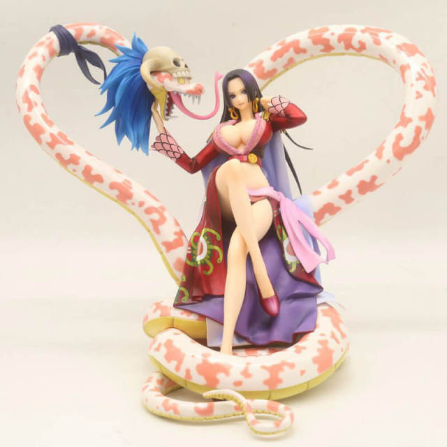 Boa Hancock Figure,One Piece Figure,Snake Empress Sexy Sitting Figure,Big Size