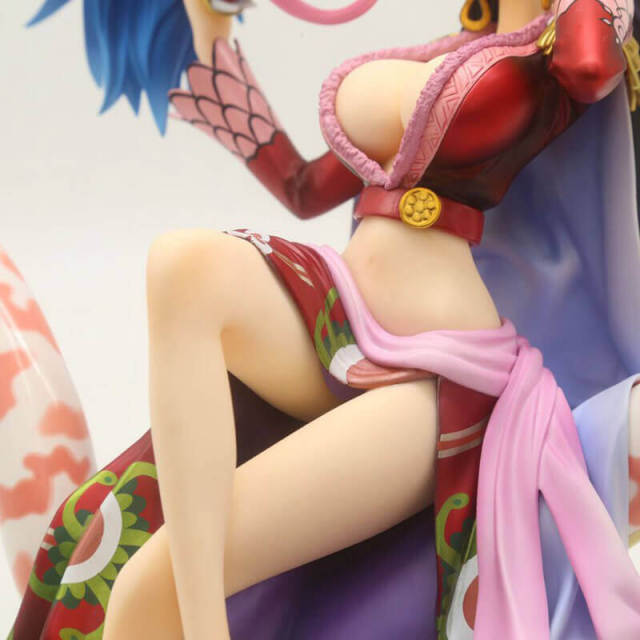 Boa Hancock Figure,One Piece Figure,Snake Empress Sexy Sitting Figure,Big Size