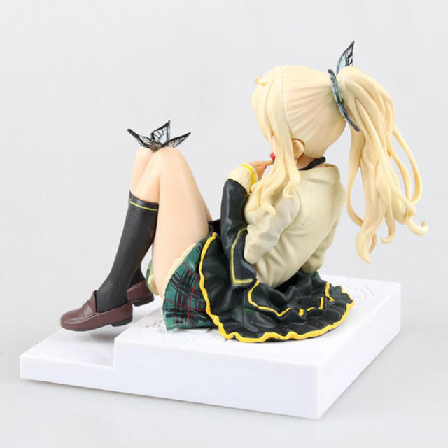I Don't Have Many Friends Kashiwazaki Sena Figure PVC Figure Model Doll Sitting Pose