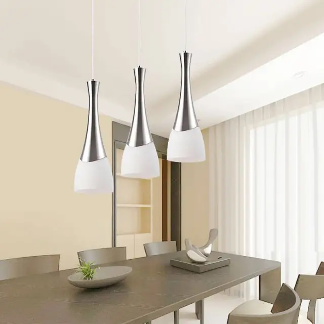 3 Heads Simple Dining Room Pendant Lamp Fashion Kitchen Bar Pendant Lamps Study Room Pendant Lights