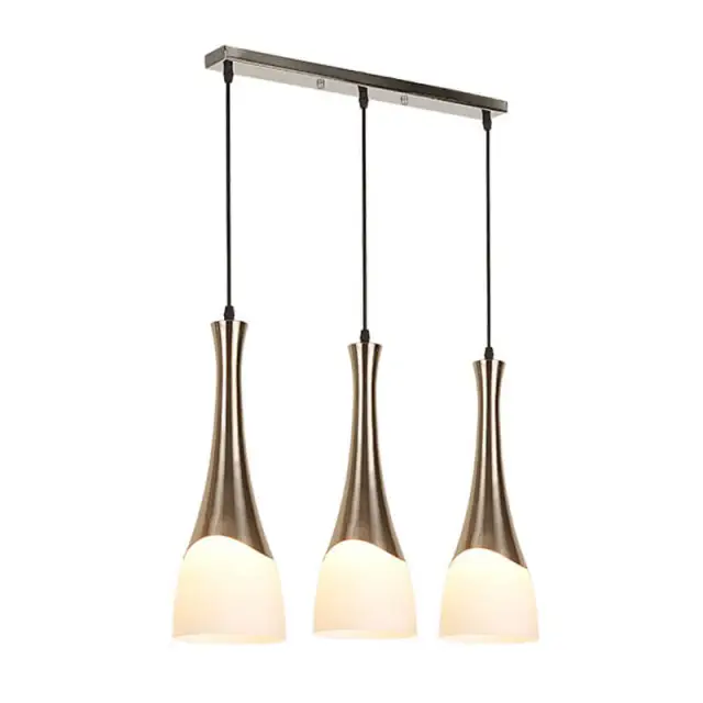 3 Heads Simple Dining Room Pendant Lamp Fashion Kitchen Bar Pendant Lamps Study Room Pendant Lights