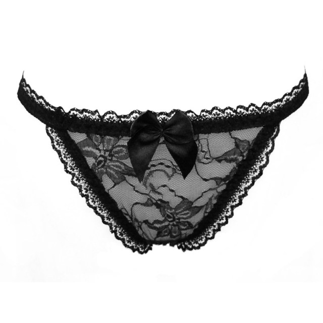 OOVOV Women Sexy Panties,3-Pack Women's Sexy Lace Seamless Underwear Thong G-String Lingerie