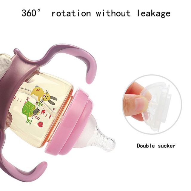 OOVOV Baby bottles Feeding Bottle Wide-Caliber Multifunctional Drinking Cup Drinking Milk Water Dual-use Bottle BPA Free 180ml