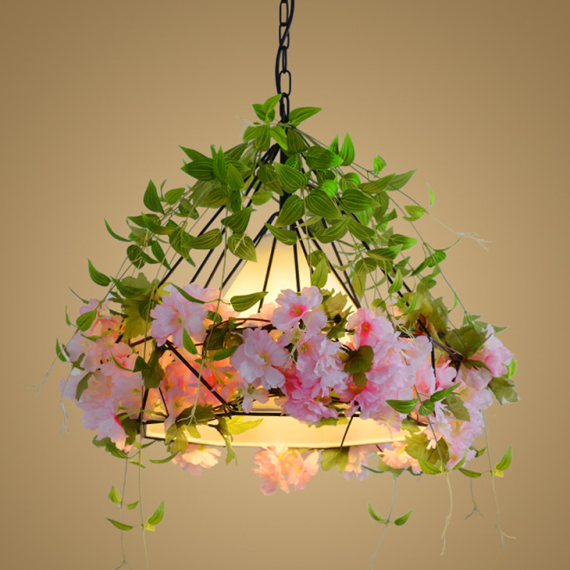 OOVOV Creative Plants Pendant Lamp Balcony Kitchen Music Bar Themed Restaurant Flowers Pendant Lights Pendant Lamps Lighting
