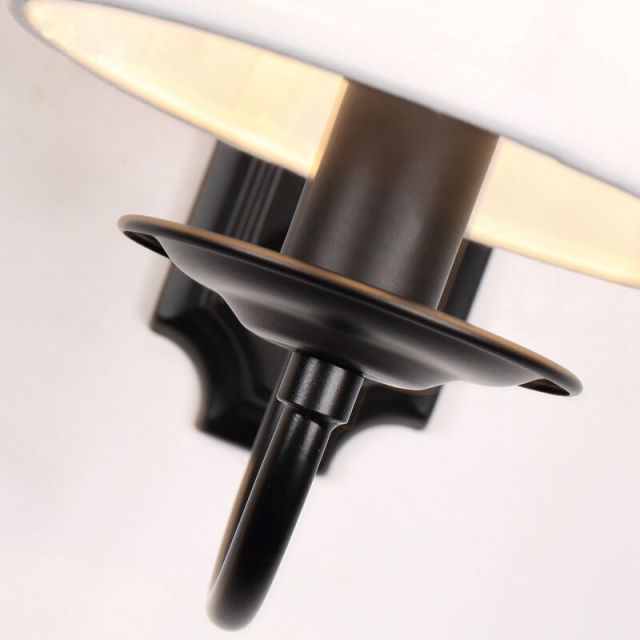 OOVOV Modern Living Room Iron Cloth Chandelier Black E14 Study Room Restaurant Bedroom Pendant Light Lamps