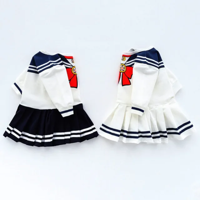 OOVOV Toddler Baby Girl Long Sleeve Dress One Piece Sailor Moon Spring Clothes