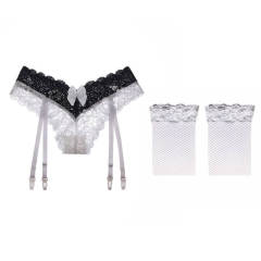 white+fishnet stockings