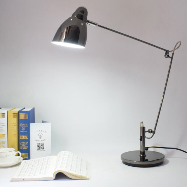 Table Lamp Swing Arm Reading Desk Lamp with On/Off Switch