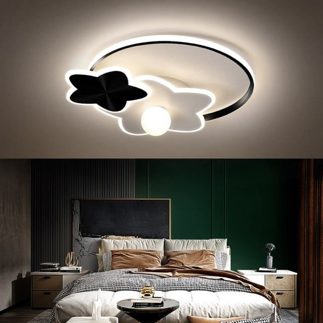 LED Ceiling Light Flush Mount Lighting Fixtures with Star Shape 35W