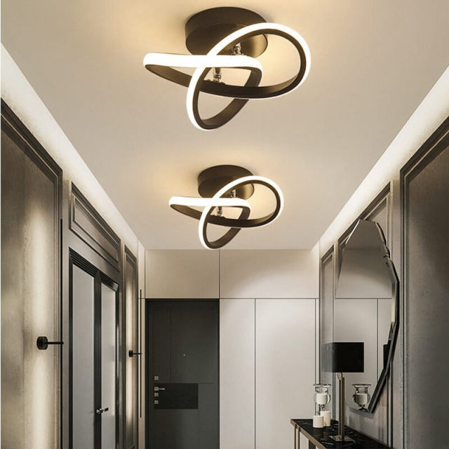 OOVOV LED Ceiling Lights for Hallway Living Room Balcony 12W