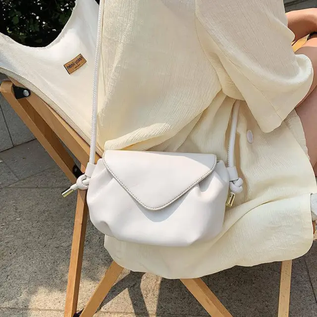 OOVOV Cloud Clutch Purses and Dumpling Crossbody for Women - Fashion Small Shoulder Bag Ruched Messenger Bag