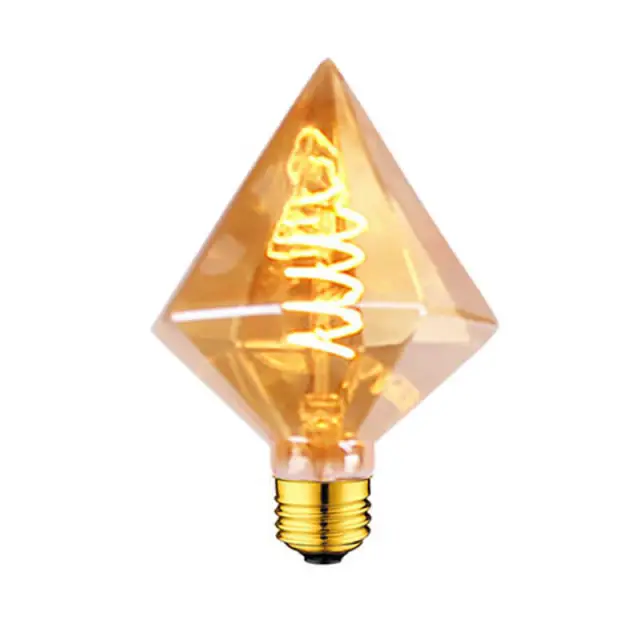 OOVOV Decorative Bulb-Vintage Edison Bulb-3 watt LED Lighting Bulbs-230 Lumens-Dimmable-110V E26 Bulb Base-Soft Filament Lamp-Warm White