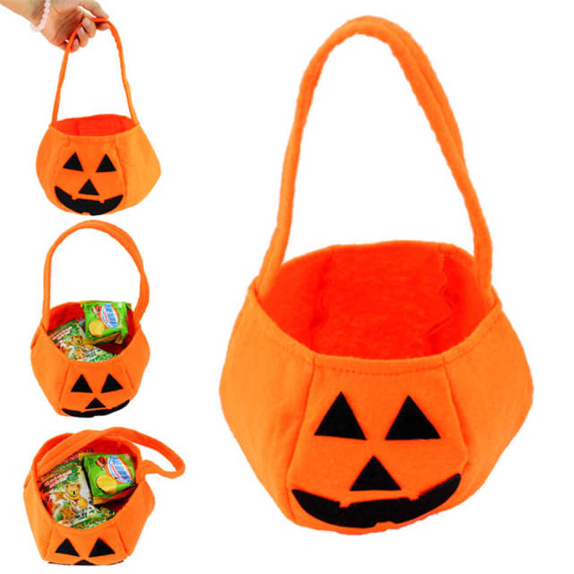 OOVOV Children Girls Halloween Cosplay Witch Costume Teens Baby Girl Gown Infant Witch Dress Clothing Set Hat Pumpkin Bag Pantyhose