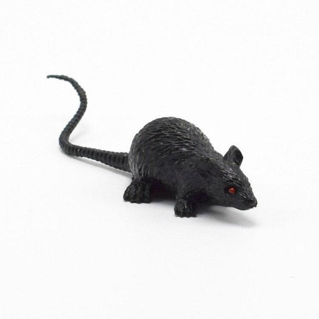 OOVOV 5/10Pcs Funny Tricky Joke Fake Lifelike Mouse Model Prop Halloween Gift Toy Party Decor for Kids Novelty Toys for Kids Gift