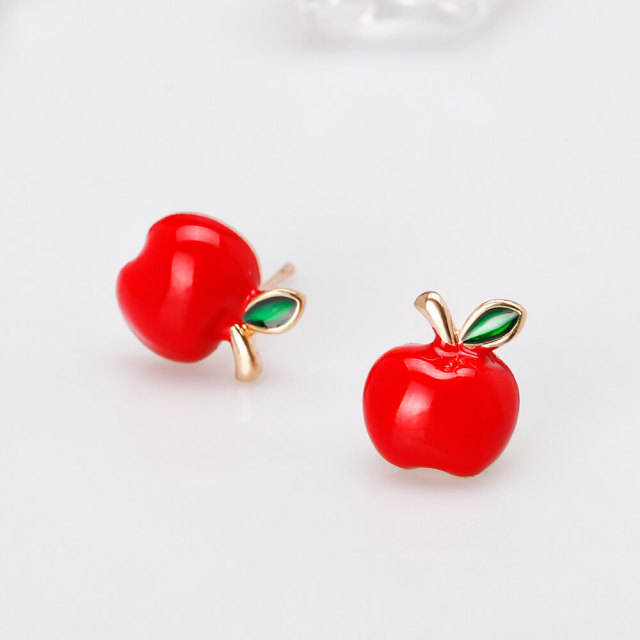 OOVOV Christmas Stud Earrings Inlaid Zircon Bells Holiday Earrings Christmas Earring for Women Girls