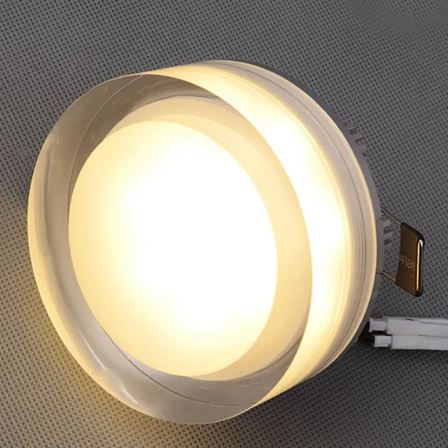 OOVOV LED Downlight Living Room Downlights Balcony Corridor Ceiling Lamp Embedded Installation Open Hole