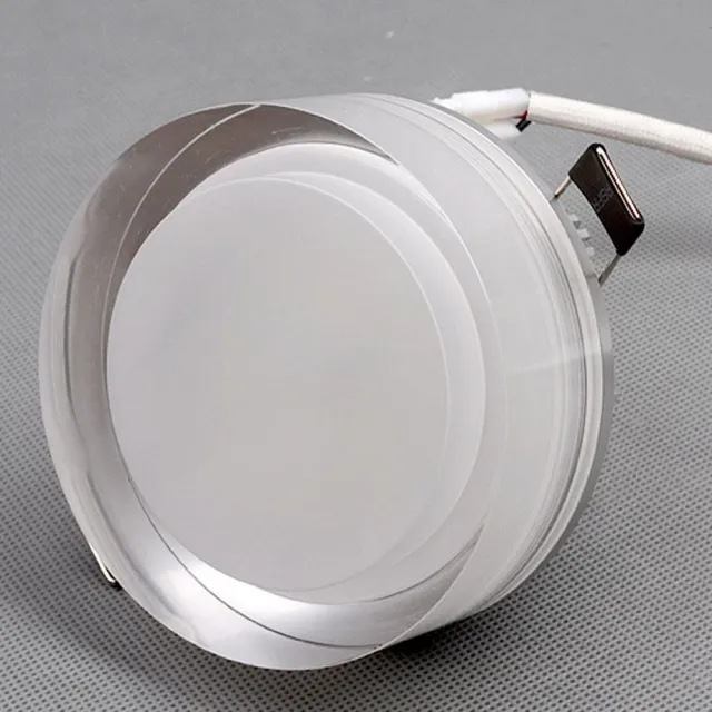 OOVOV LED Downlight Living Room Downlights Balcony Corridor Ceiling Lamp Embedded Installation Open Hole