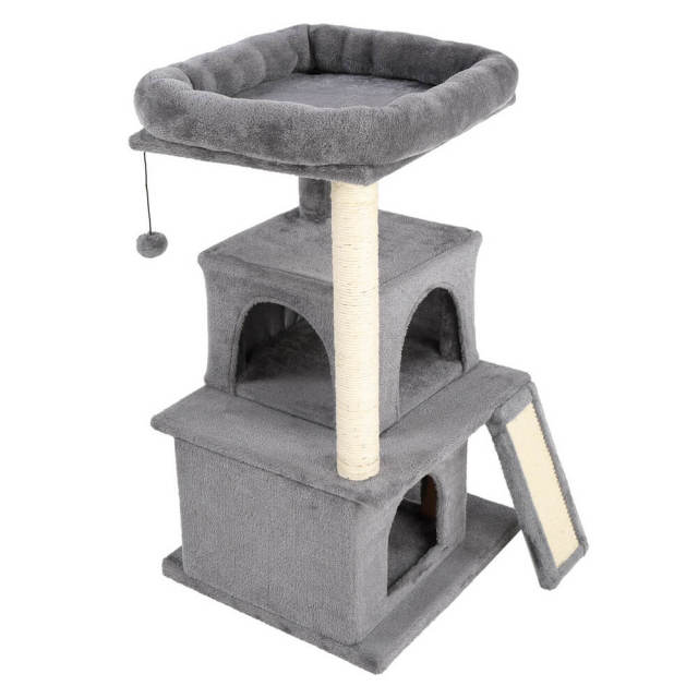 Best Cat Trees &amp; Towers 34&quot; Cat Play House Furniture for Kittens and Pets