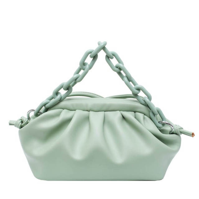 OOVOV Cloud Crossbody Bags for Women Chain Clutch Purse and Handbag with Dumpling Shape