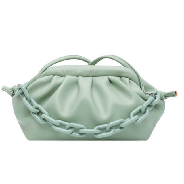 OOVOV Cloud Crossbody Bags for Women Chain Clutch Purse and Handbag with Dumpling Shape