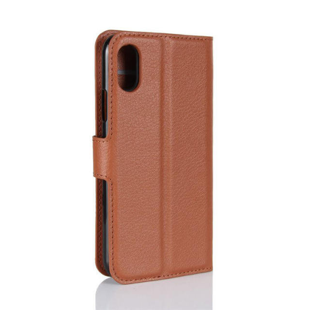 Phone Cases for iPhone X/ XR Flip Folio Phone Card Wallet 6.1 inch