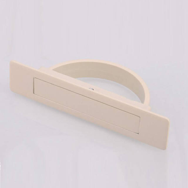 OOVOV Furniture Built-in Door Handles,Concealed Handle Modern Minimalist Closet Wardrobe Hole Spacing 85mm Furniture Component,1 Pc