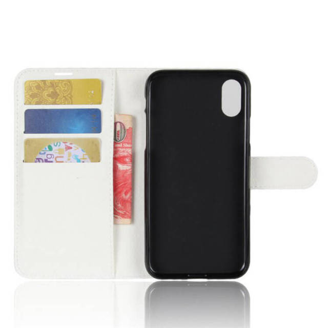 Phone Cases for iPhone X/ XR Flip Folio Phone Card Wallet 6.1 inch