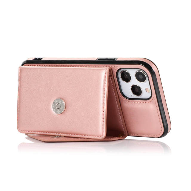 OOVOV Cases Wallet for iPhone 12 Crossbody iPhone Cases with Card Holder Protective Cover Flip Folio PU Leather Phone Case for iPhone 12/12 pro