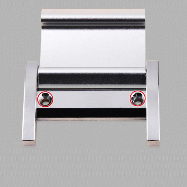 OOVOV 2pcs Silver Concealed Drawer Pulls Handles Recessed Sliding Door Handle Covered Flush Pull