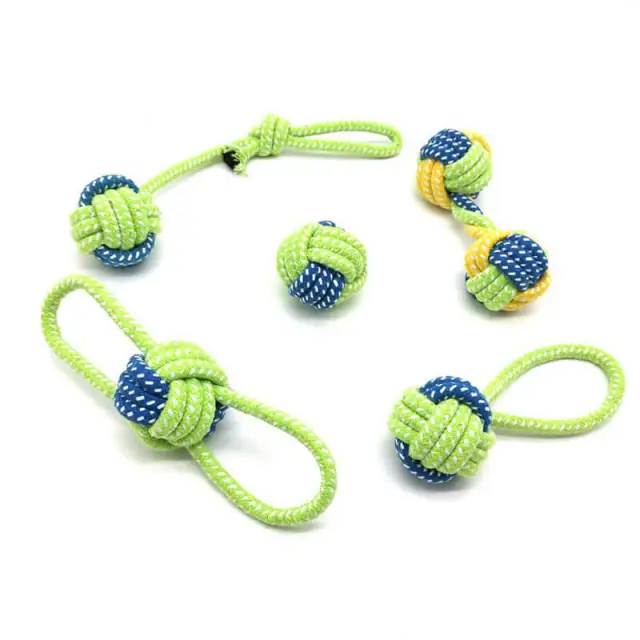 OOVOV Puppy Toys for Teething Small Dogs,Cute Small Dog Toys Set,Natural Cotton Ropes Puppy Chew Toys,Non-Toxic and Safe